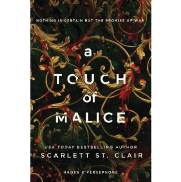 A Touch of Malice Hades X Persephone Saga Paperback Book # by Scarlett St. Clair - Picture 1 of 13
